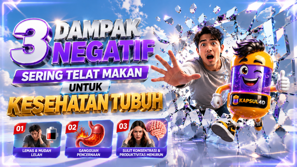 3 Dampak Negatif Sering Telat Makan untuk Kesehatan Tubuh