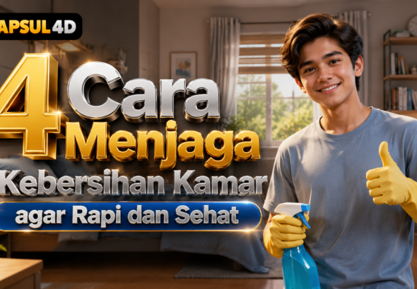 4 Cara Menjaga Kebersihan Kamar agar Rapi dan Sehat
