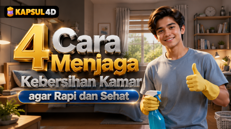 4 Cara Menjaga Kebersihan Kamar agar Rapi dan Sehat