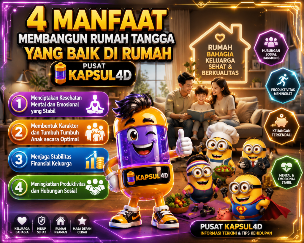 4 MANFAAT MEMBANGUN RUMAH TANGGA YANG BAIK DI RUMAH - PUSAT KAPSUL4D