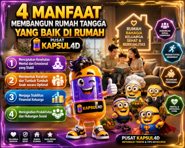 4 MANFAAT MEMBANGUN RUMAH TANGGA YANG BAIK DI RUMAH - PUSAT KAPSUL4D