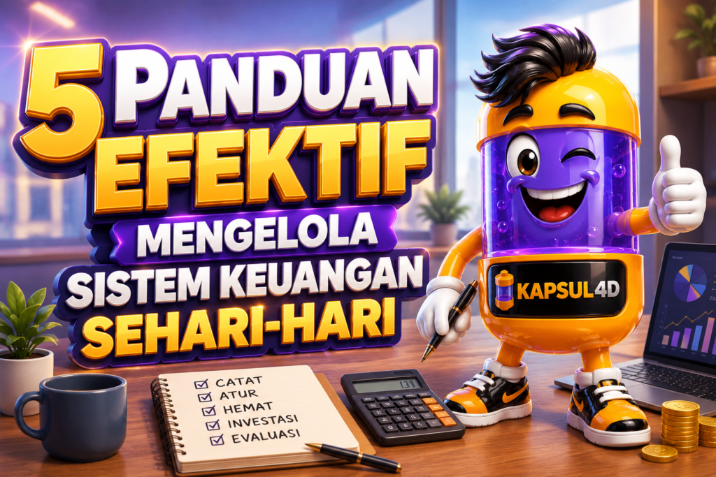 5 PANDUAN EFEKTIF MENGELOLA SISTEM KEUANGAN