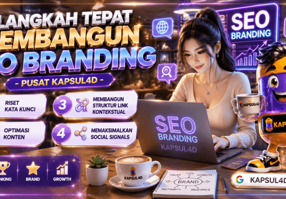 5 LANGKAH TEPAT MEMBANGUN SEO BRANDING - PUSAT KAPSUL4D (1)