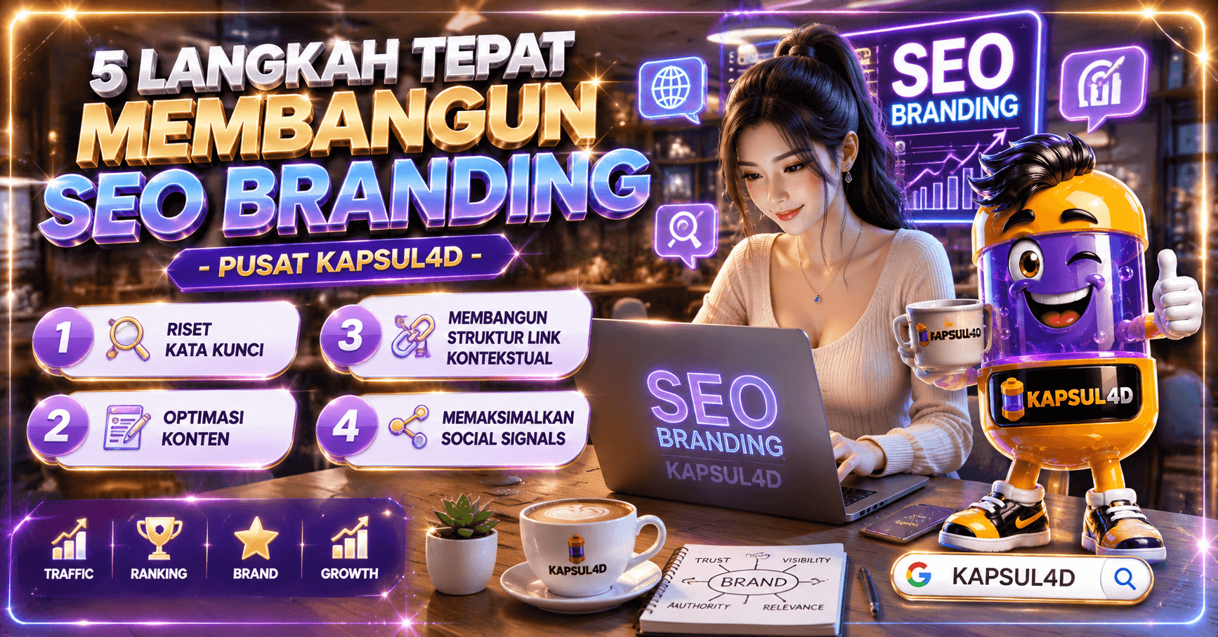 5 LANGKAH TEPAT MEMBANGUN SEO BRANDING - PUSAT KAPSUL4D (1)