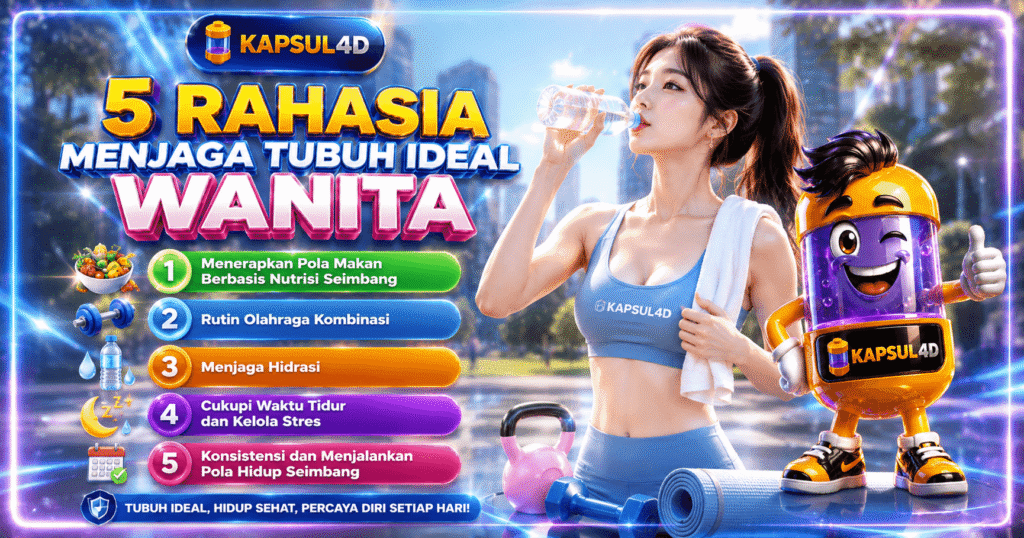 5 RAHASIA MENJAGA TUBUH IDEAL WANITA - PUSAT KAPSUL4D