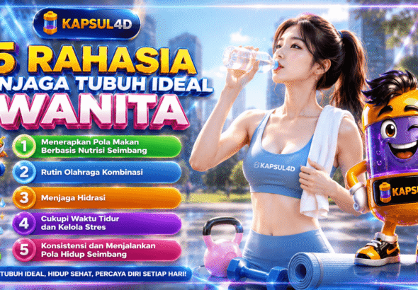 5 RAHASIA JAGA TUBUH IDEAL - PUSAT KAPSUL4D