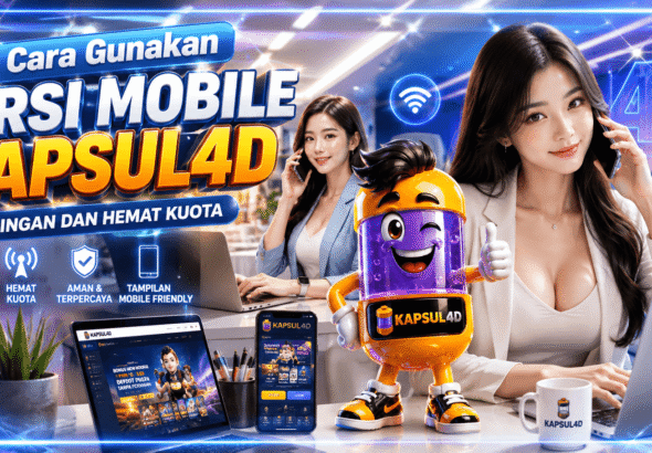 Cara Gunakan Versi Mobile Kapsul4D