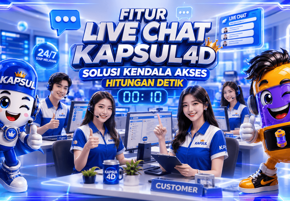 Fitur Live Chat Kapsul4D