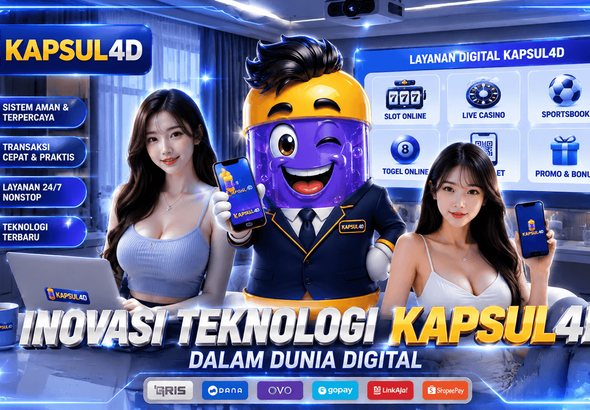 Teknologi KAPSUL4D Dalam Dunia Digital Modern.