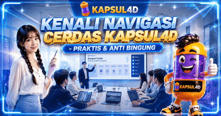 Kenali Navigasi Cerdas Kapsul4D - Praktis & Anti Bingung