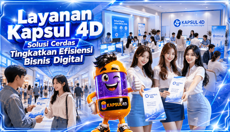 Kapsul4D Solusi Cerdas Tingkatkan Efisiensi Bisnis Digital
