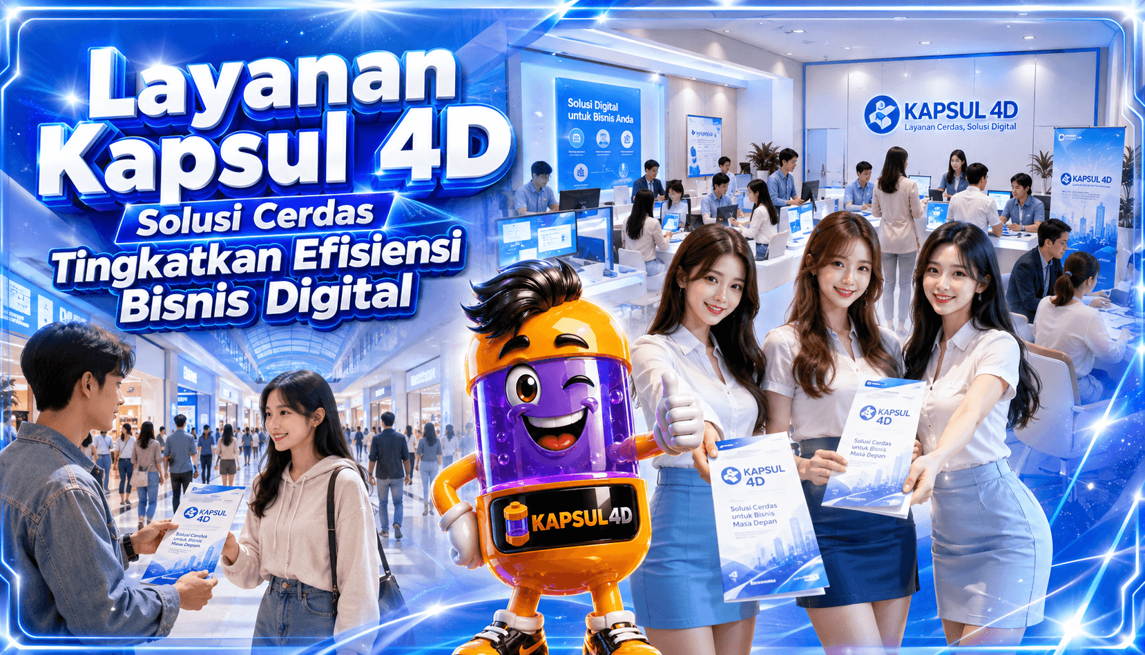 Kapsul4D Solusi Cerdas Tingkatkan Efisiensi Bisnis Digital