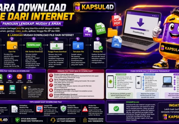 PANDUAN DOWNLOAD FILE DARI INTERNET
