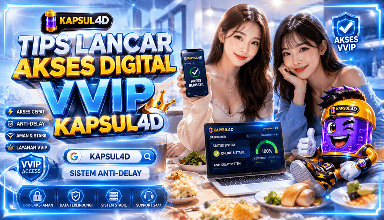 Tips Lancar Akses Digital VVIP KAPSUL4D