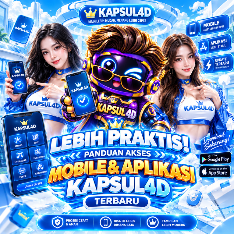 Lebih Praktis! Panduan Akses Mobile & Aplikasi KAPSUL4D Terbaru
