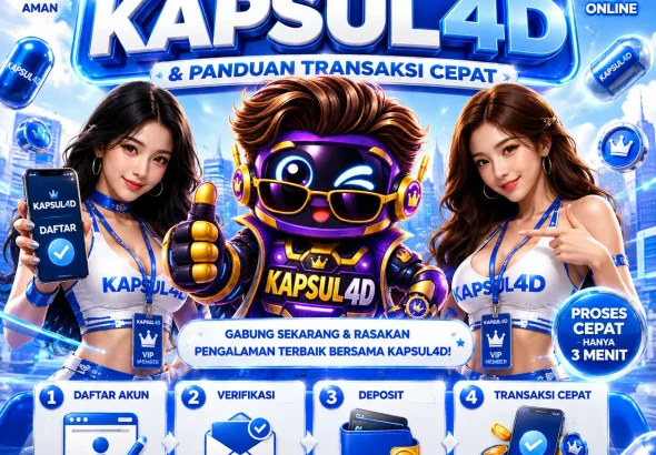 Praktis & Instan! Cara Daftar KAPSUL4D & Panduan Transaksi Cepat